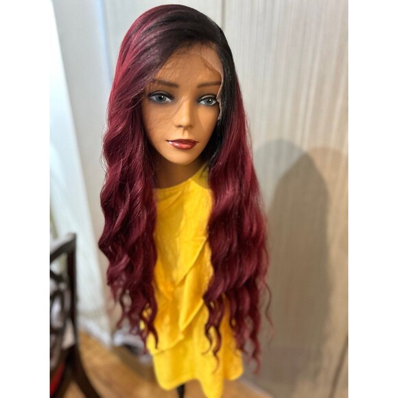 Rebel Gypys “Myley Cyrus” full lace hand tied wig main image 6